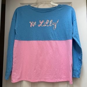 Lilly Pulitzer long sleeve tshirt